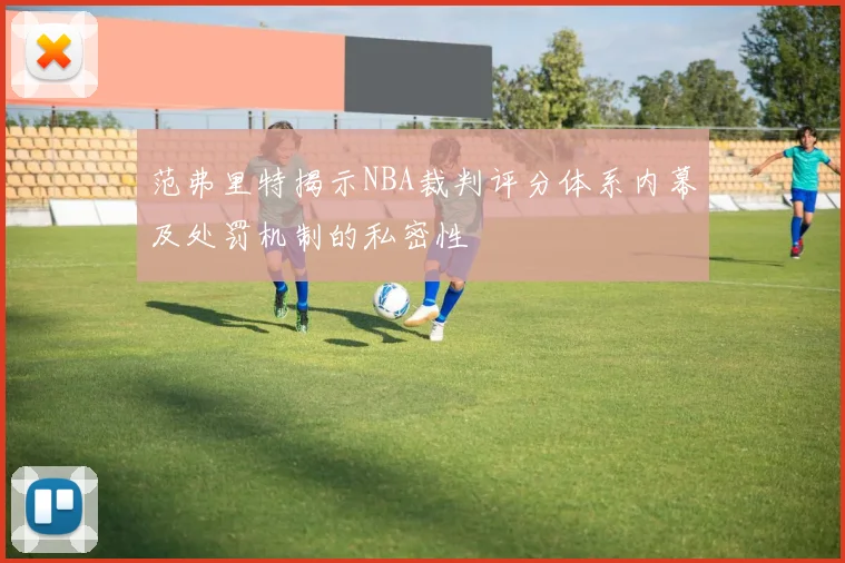 范弗里特揭示NBA裁判评分体系内幕及处罚机制的私密性